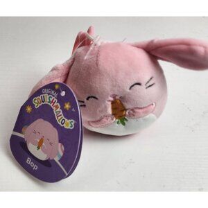 Squishmallows Easter Edition Bop the Bunny plush clip-on 3.5"